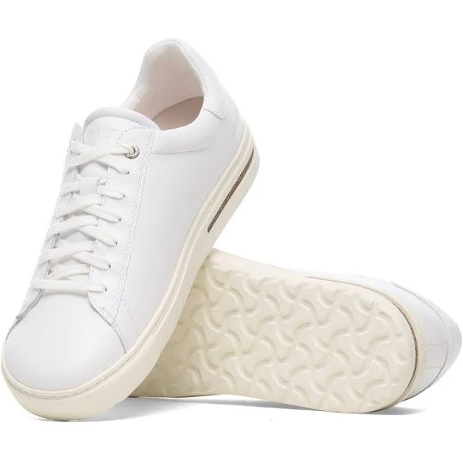 shoes BIRKENSTOCK Bend Low Leather White Sneakers BIRKENSTOCK $165