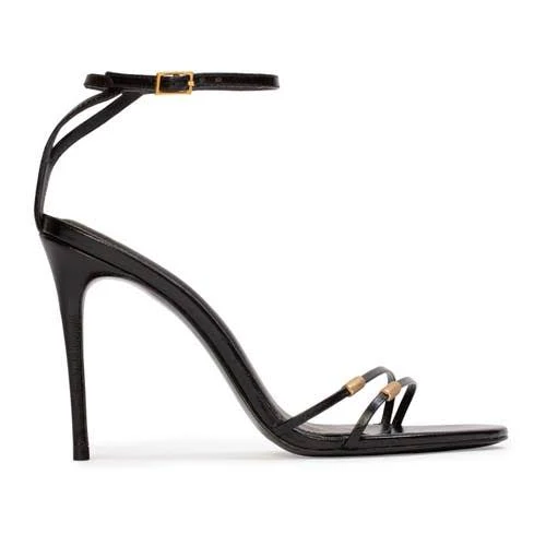 shoes Black Suede Studio Women's Britanny Strappy Sandals Nordstrom $348