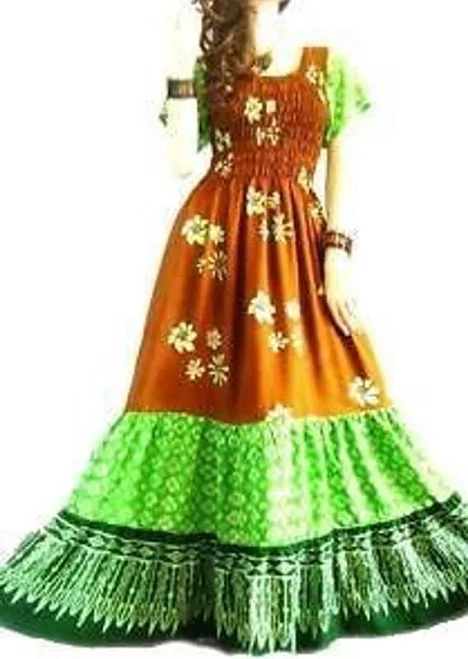 dress Boho Floral Smocked Tiered Maxi Dress Etsy - Seller $42.4