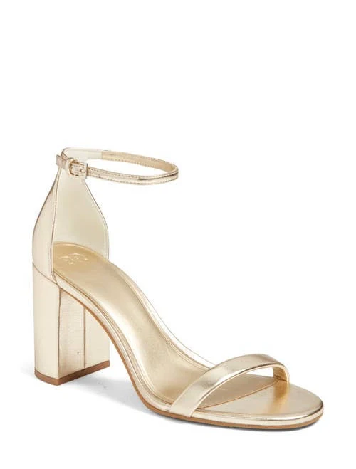shoes BP. Livia Ankle Strap Sandal in Gold Light Metallic at Nordstrom, Size 7.5 Nordstrom $29.98