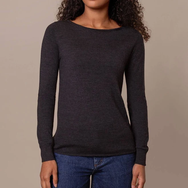 top Celtic & Co. Women's Merino Fine Knit Boat Neck Sweater Celtic & Co. $165