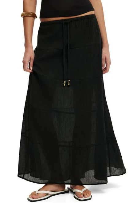 skirt Cotton On Women's Haven Multi Tiered Maxi Skirt Nordstrom $44.99