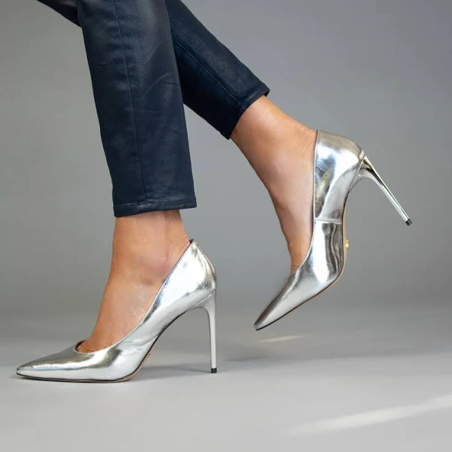 shoes CynthiaRichard Ruby Metallic Leather Pump CynthiaRichard $125