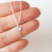 accessory Delicate silver chain, 925 sterling silver chain ( Real silver ), cute mini charm ( Pendant ). stamped 925, Made in Italy Etsy $36.5