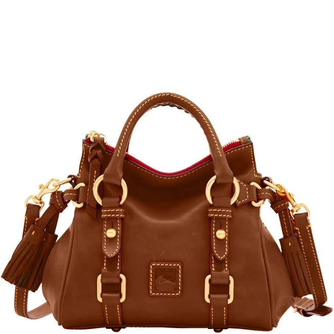 bag Dooney & Bourke Women's Florentine Nano Leather Satchel Bag ILoveDooney $239