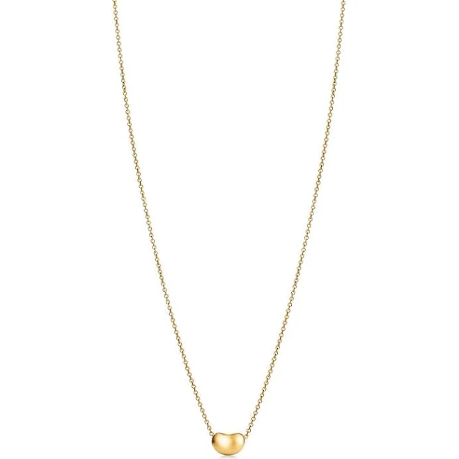 accessory Elsa Peretti Bean Pendant in Yellow Gold Tiffany & Co. $850