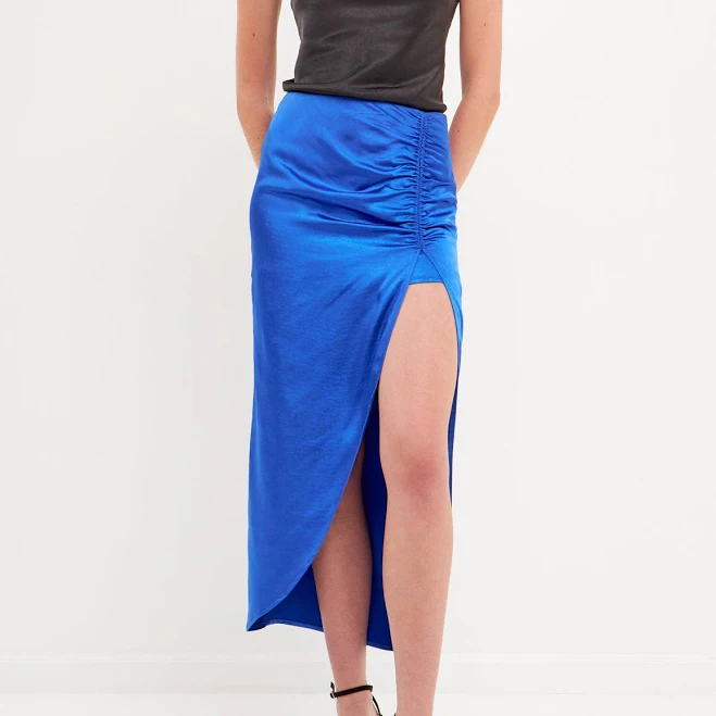 skirt Endless Rose Front Slit Midi Skirt Endless Rose $56