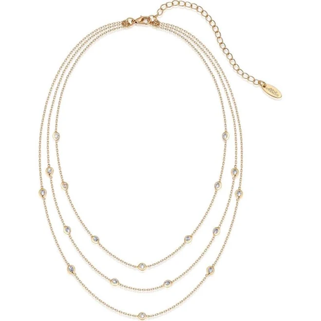 accessory Ettika Crystal Station Layered Necklace Nordstrom $65