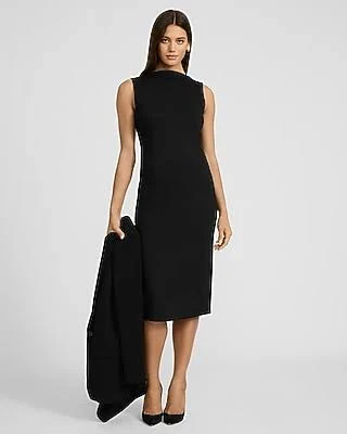 outfit Express Women's Work Signature Ponte Midi Dress Express $88
