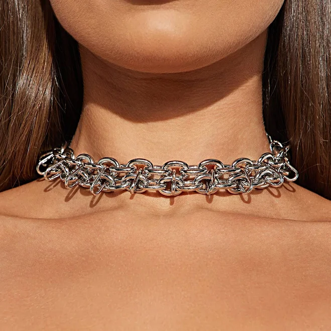 accessory Fashion Nova Gargantilla Chains For Me Choker Necklace Fashion Nova $5.5
