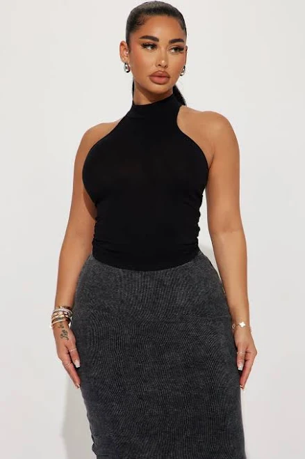 top Fashion Nova Myra Sleeveless Mock Neck Bodysuit Fashion Nova $6