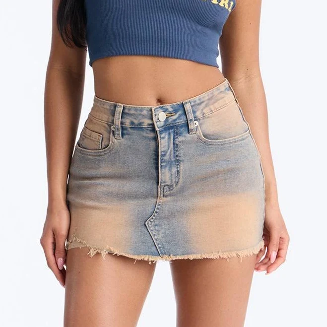 skirt Fashion Nova Women's Raven Denim Mini Skirt Fashion Nova $11