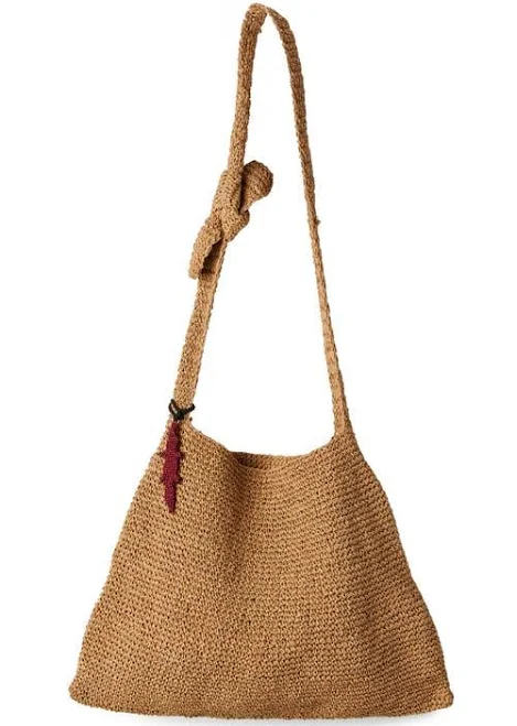 bag Free People Coastal Crush Straw Tote Nordstrom $88