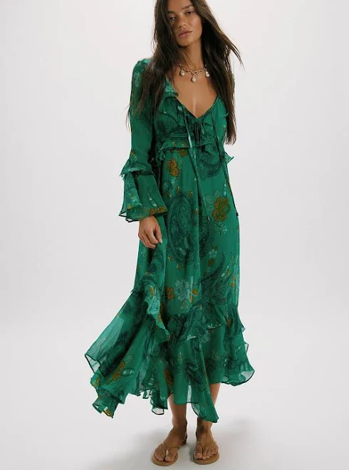 dress Free People Paisley Petals Maxi Dress Free People $350