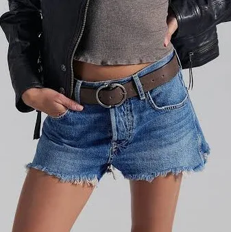 shorts Free People We The Free Double Take Denim Shorts Free People $78
