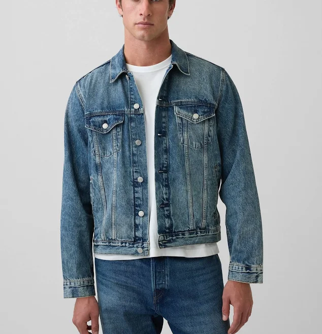 jacket Gap Men's Classic Icon Denim Jacket Gap $71