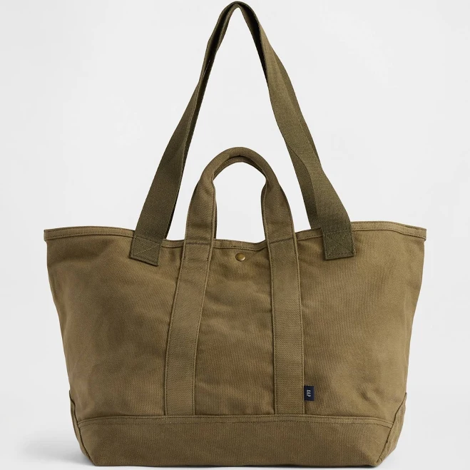 bag Gap Men's Waxed Canvas Tote Bag Gap $52