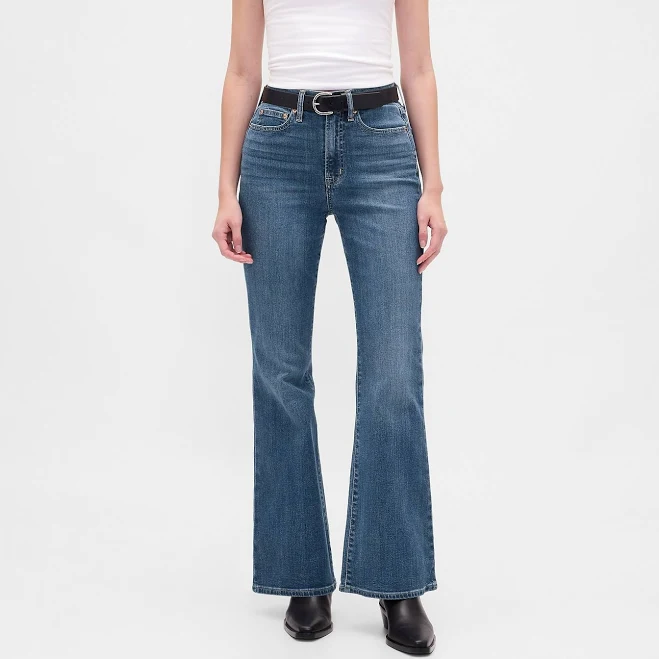 jeans Gap Women's High Rise '70s Flare Jeans Gap $71