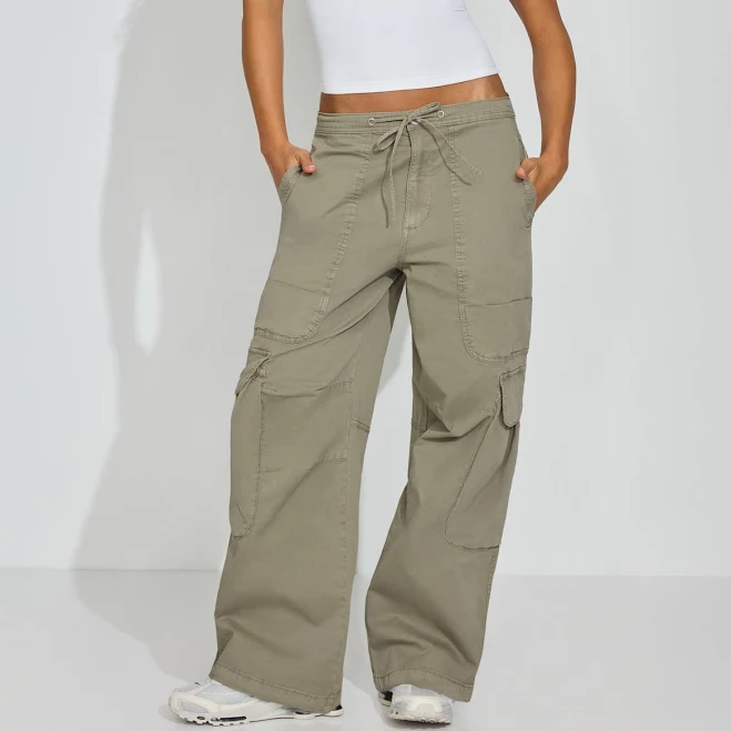 cargo pants Garage Women's Wide Cargo Pants Garage $40
