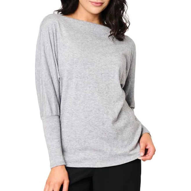 top Gibsonlook Women's Slouchy Luxe Boatneck Top Nordstrom $24.99