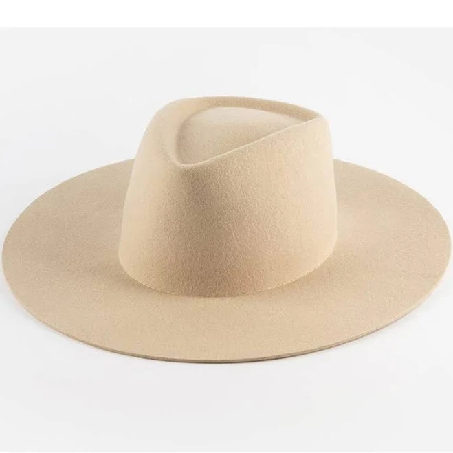 accessory Gigi Pip Dakota Wide Brim Felt Hat in Cream at Nordstrom, Size Small Nordstrom $129