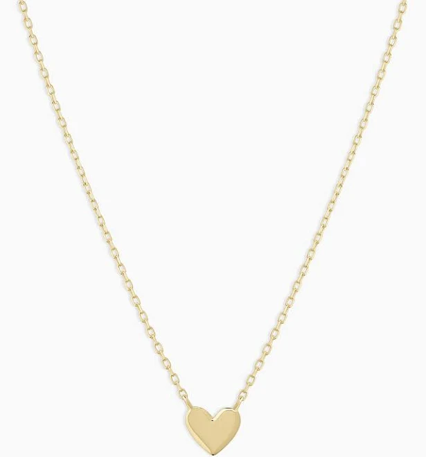 accessory Gorjana 14K Solid Gold Heart Mini Necklace gorjana $305
