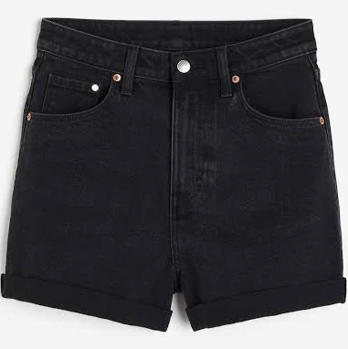 shorts H&M Ladies Mom Ultra High Denim Shorts H&M $24.99