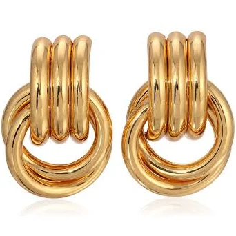 accessory Heaven Mayhem Double Knot Earrings Moda Operandi $110