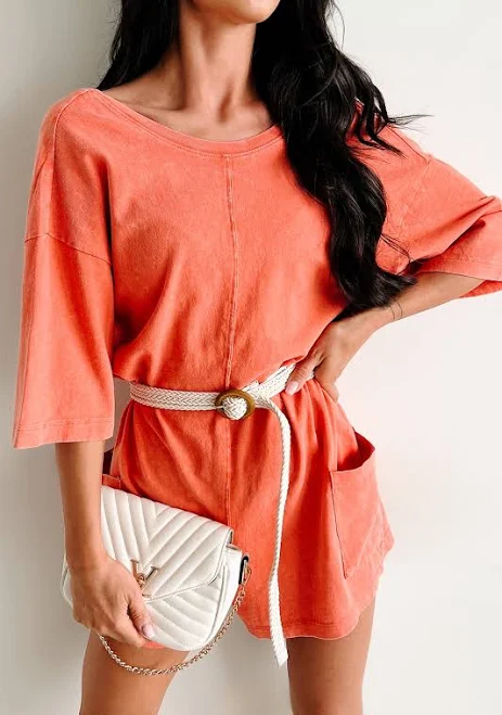 romper Hyfve Women's Bright As A Comet V Back Short Sleeve Romper NanaMacs $19.99