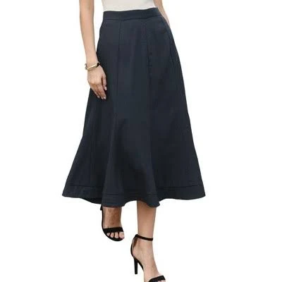 skirt Inspire Chic Women's High Waist A-Line Skirt Target $35.99