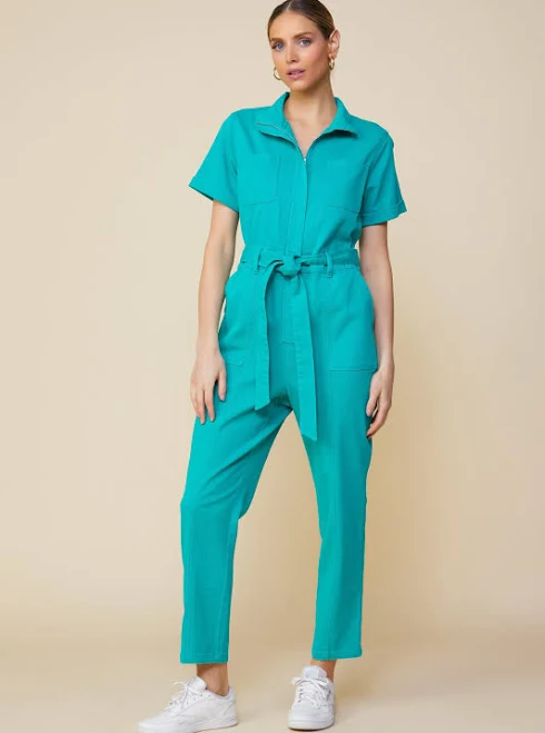 jumpsuit Island Emerald Utility Jumpsuit Hippie-Ki-Yay Boutique $77.99