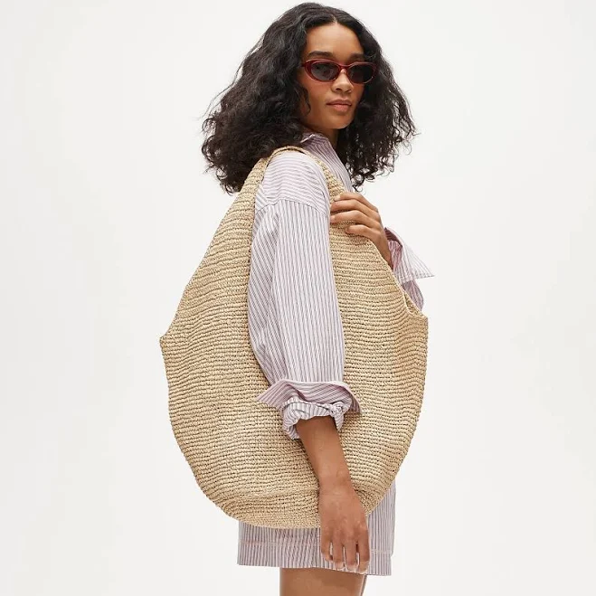 bag J.Crew Women's Large Handknotted Straw Tote J.Crew $168