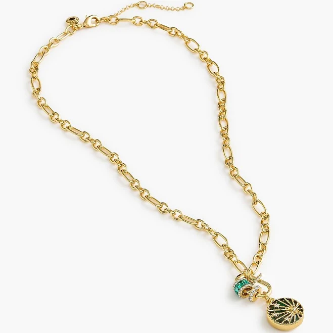 accessory J.Crew Women's Pavé Pendant Charm Necklace J.Crew Factory $29.99