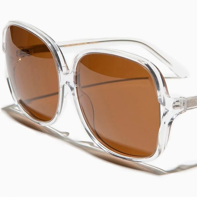 accessory Jackie Oversized Square Polarized Sunglass Engineered $48