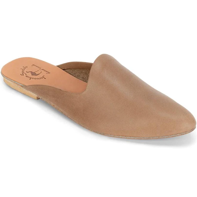 shoes Jerusalem Sandals Women's Pointed Toe Leather Mule Jerusalem Sandals $79.95