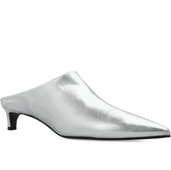 shoes Jil Sander Women's Leather Heeled Mules farfetch.com $982