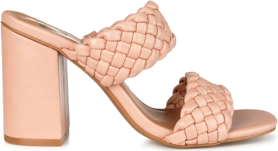 shoes Journee Collection Melissa Wide Leather Block Heel Pumps Journee Collection $29.99