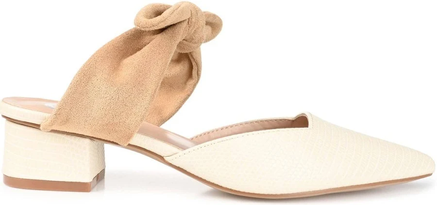 shoes Journee Collection Melora Bow Detail Slip-On Mules Journee Collection $29.99