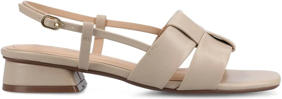 shoes Journee Collection Women's Tabatha Block Heel Slingback Sandals Journee Collection $69.99