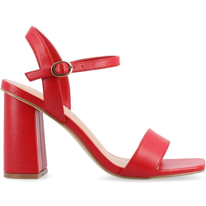 shoes Journee Collection Women's Tivona Sandals Famous Footwear $55.99