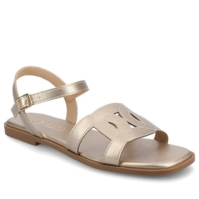 shoes Journee Women's Bridey Ankle Strap Sandals Famous Footwear $54.99