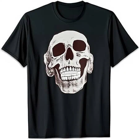 top JUNFPRINTEE Men's Edgy Graphic T-Shirt Walmart - shanghaijiyu $9.99