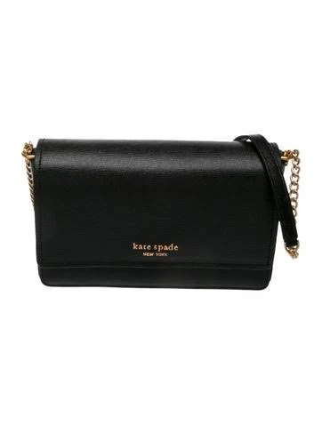 bag Kate Spade Morgan Saffiano Leather Flap Chain Wallet The RealReal $37.5