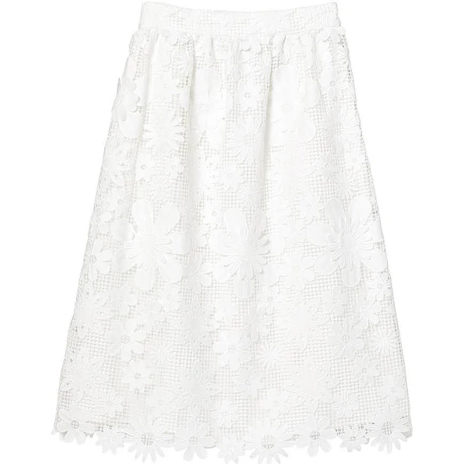 skirt Kate Spade New York Women's Floral Lace Midi-Skirt Saks Fifth Avenue $137.99