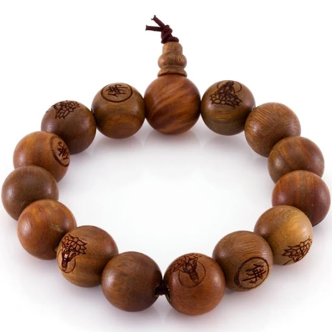 accessory King Ice Oak Wood Beaded Bracelet King Ice $20