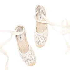 shoes Lace T-Strap Espadrille Flats The House of CO-KÝ $89.9