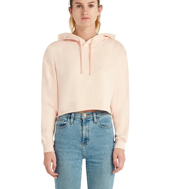 matching set Lane Seven Women's Cropped Fleece Hoodie Blankstyle.com $8.1