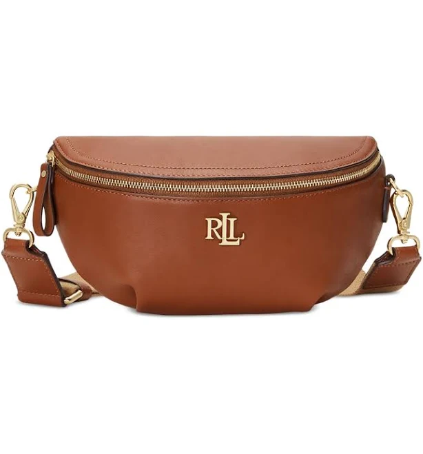 bag Lauren Ralph Lauren Leather Marcy Belt Bag Macy's $175