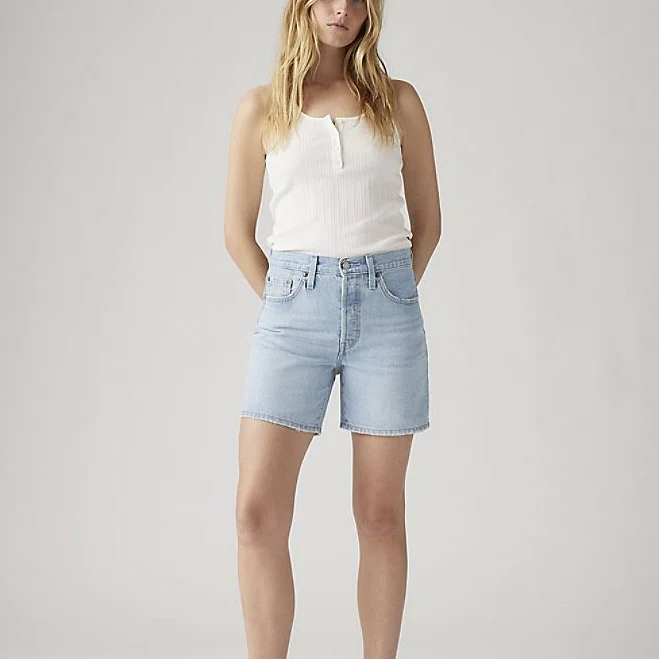 shorts Levi's 501 Mid-Thigh Women's Shorts Levi's $29.98