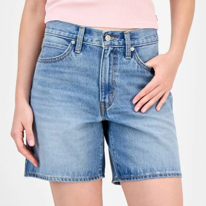 shorts Levi's Women's '94 Baggy Shorts Macy's $54.99